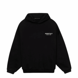 Fear of God Essentials Fleece Hoodie Black (FW24)